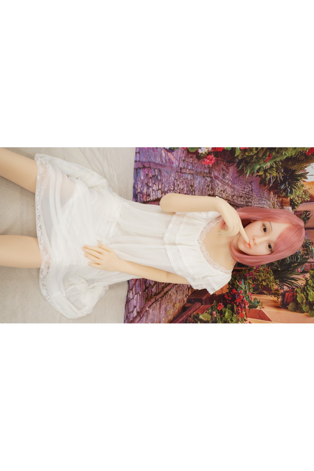 【新古超美品 ホール未使用品】軟性シリコンヘッド＋TPEボディ#ヘッド番号不明 154cm Cカップ 自立加工 新骨格 肌色 ナチュラル