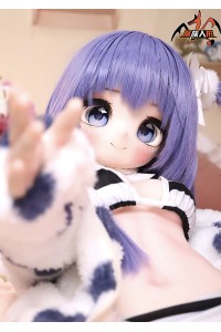 【新品】【新作 ヘッド二つ付き！ボディ二種類選択可能】MOZU DOLL 130cm 小薰ちゃん ビニール製頭部+TPE製頭部 TPE製ボディ 肌色＆眼球色＆メイク＆ウィッグ＆衣装は宣材写真と同じ MOZU 0004