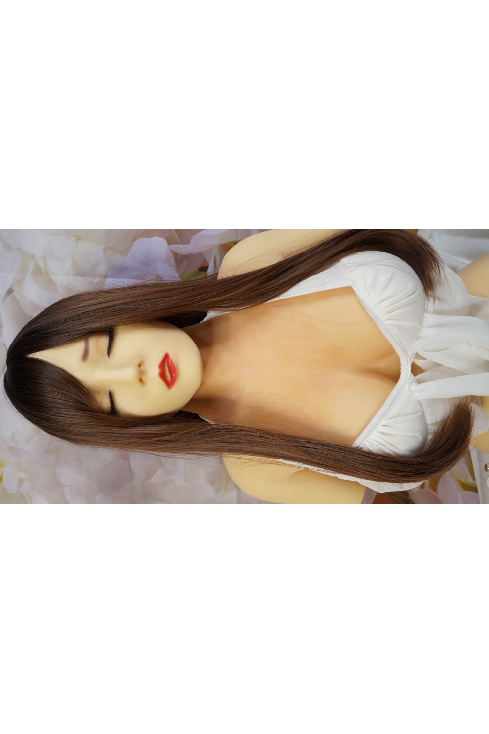 Qita Doll #30 瞑り目 85cm トルソー 中空胸 植毛仕様 肌色 ナチュラル