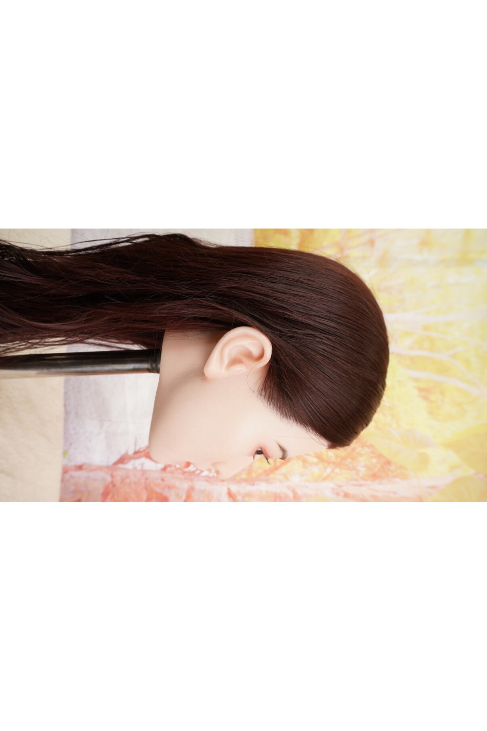 【中古】【O新古超美品 ホール未使用品】Starpery #BingBing毛細血管付き眼球OP 軟性シリコンヘッド単品(159cm推奨)