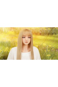 【初心者応援パック 美品】XYcolo Doll #依娜ヘッド 158cm Gカップ 衣装付属 オーガニックシリコンPRO OP 全身スーパーリアルメイク付き 指関節 眉毛と睫毛の植毛OP 視点移動 新骨格 肌色 ナチュラル