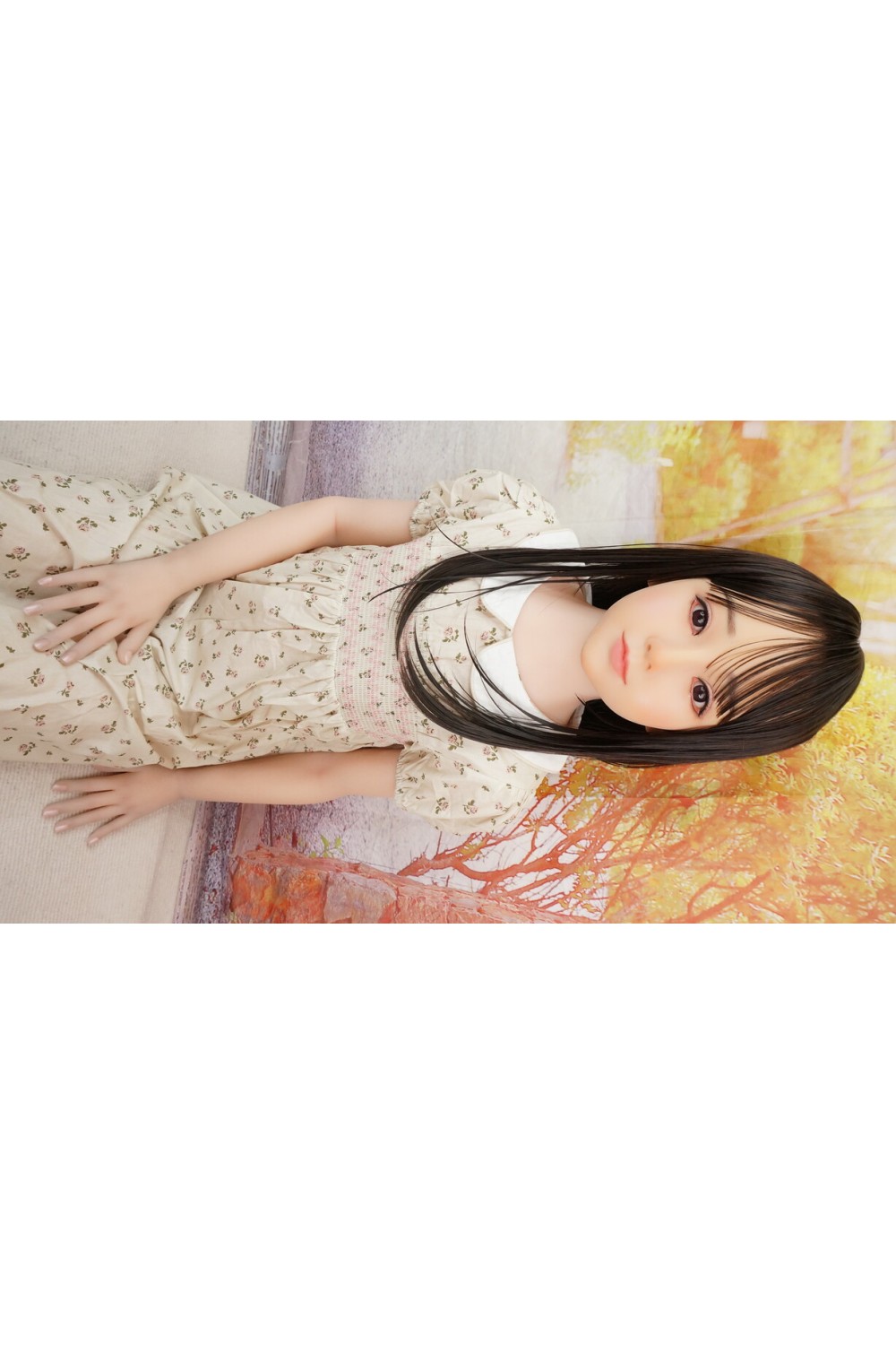 【中古】【O初心者応援パック 新古超美品ホール未使用品】J-cute 137cm バスト平 リアルメイク付き【フリー骨格】+ My Loli Waifu #20初香hatsuka硬めシリコンヘッド(オーラル機能無し)OP【オプション多数】