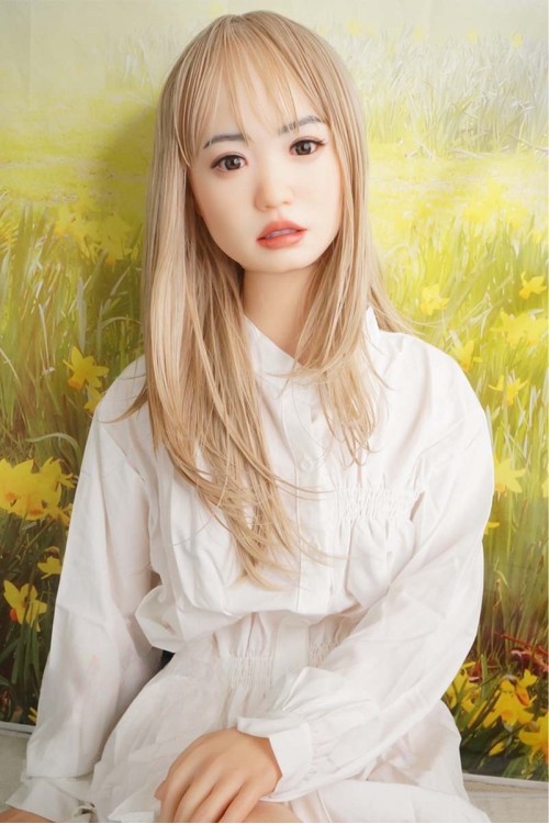 【初心者応援パック 中古超美品】WAXDOLL #GE43-1 軟性シリコンヘッド(口開閉模擬口腔あり) 154cm Aカップ フリー骨格（全身緩め）