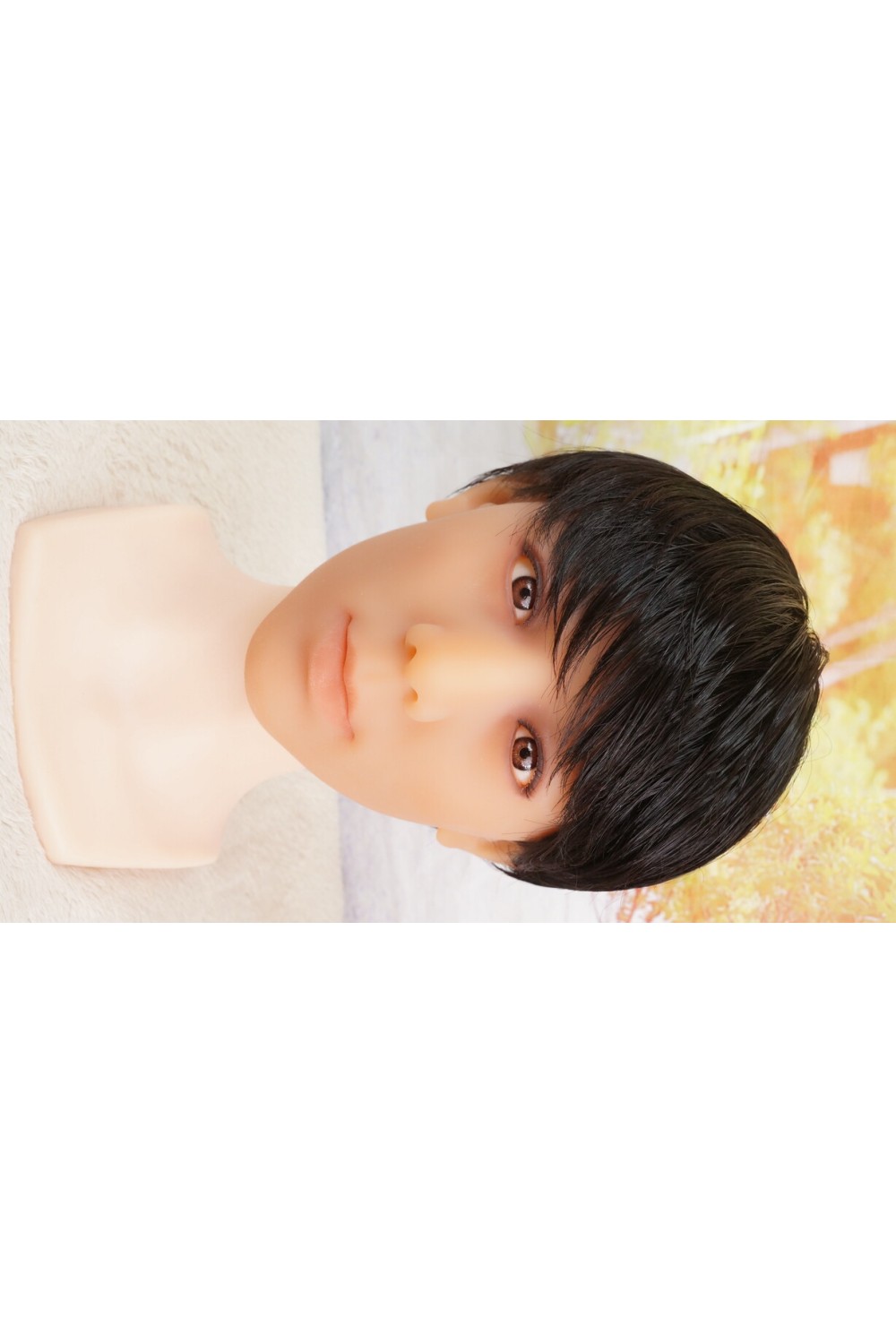 【中古】【O新古超美品 ホール未使用品】DHDOLL #小光ヘッド-男性ヘッド単品(150cm推奨)