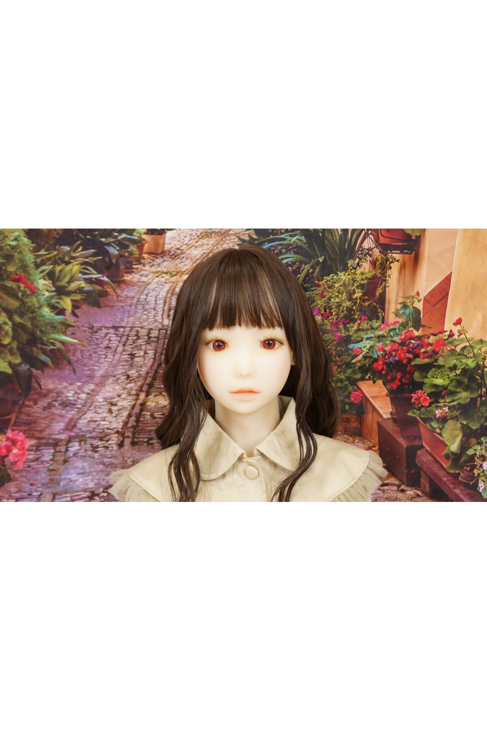 【中古】MOMODOLL#017-C 『瞳』ヘッド 138cm Aカップ 自立加工OP EVO骨格 肌色 自然