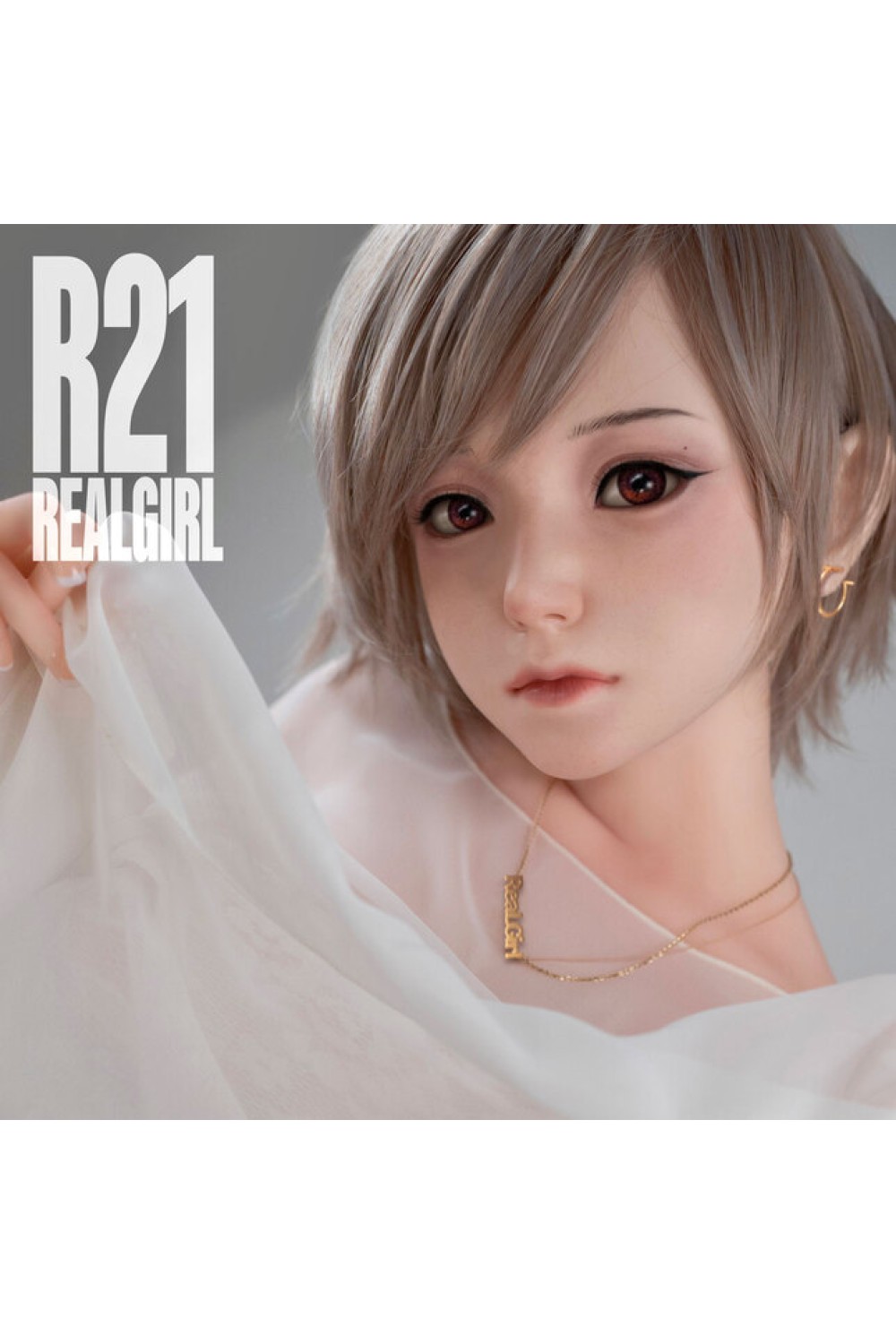 【国内検品済 新品未使用訳あり即納品】Real Girl #R21硬めシリコンヘッド 148cm Cカップ(A工場製) フルシリコン製