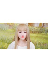 【初心者応援パック 新古超美品ホール未使用品】アート技研(Art-doll) ＃M1澪(ホクロ有りタイプ) ヘッド 148cm 貧乳 M16ジョイント汎用版 衣装付属 超リアルメイク ハードフィートOP 眉毛と下睫毛の植毛OP 視点移動 指関節 お尻の柔らか仕上げOP 新骨格 肌色 ピンク