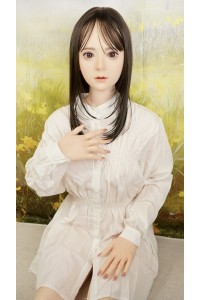 【中古】【O初心者応援パック 新古超美品ホール未使用品】蛍火日記 #琉璃（liuli） 硬めシリコンヘッド（口開閉機能あり、オーラル可能、眉毛と睫毛植毛付き） 151cm Aカップ 膣の吸弁機能: 外部ユニット式OP 【スーパーソフト版】【フルシリコン製】【オプション多数】