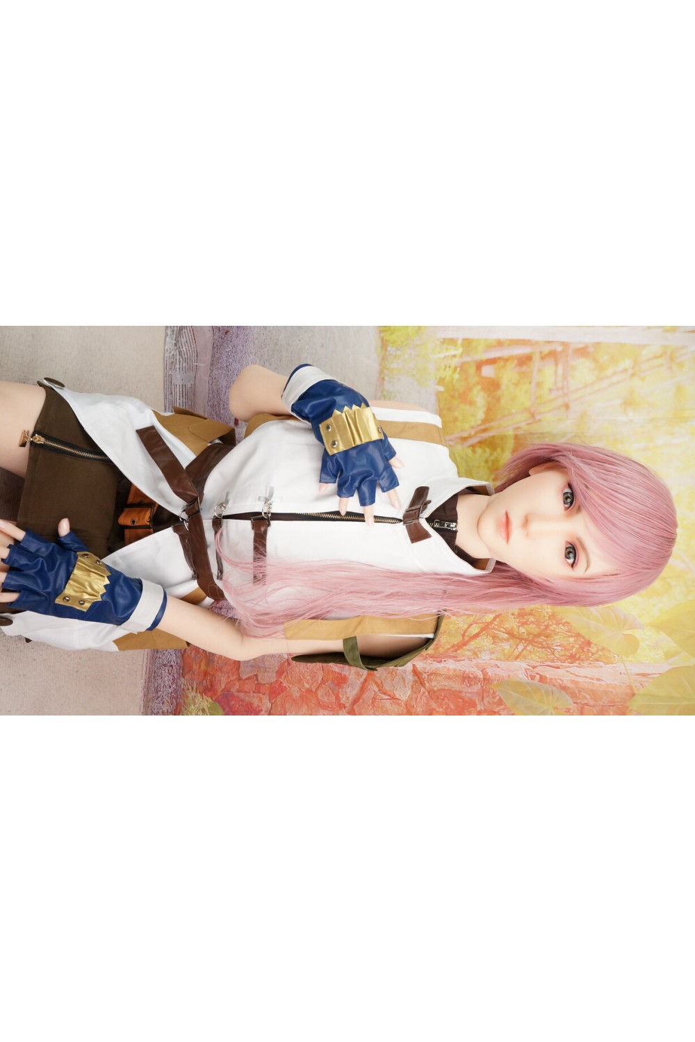 【中古】【O初心者応援パック 新古超美品ホール未使用品】 Game Lady #No.19-1 ライトニング 硬質シリコンヘッド 171cm Gカップ ボディリアルメイク付き 【フルシリコン製】