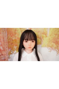 【初心者応援パック 新古超美品】アート技研(Art-doll) #M2硬質シリコンヘッド（模擬口腔+オーラル機能＋顎関節）無し(ほくろ無し) 148cm貧乳