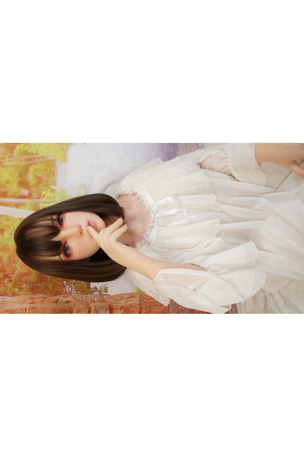 Sino Doll #S30 162cm Fカップ 各所柔らか仕上げ ヘッド蝋人形メイクOP ボディ超リアルメイクOP 眉毛、下まつげ植毛OP 自立加工OP 新骨格 肌色 ナチュラル