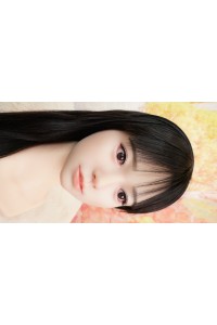 【中古】【O新古超美品 ホール未使用品】CATDOLL #Tamiソフトシリコンヘッド(オーラル機能+口開閉機能あり+口腔機能)単品 髪の毛の植毛OP(136〜146cm推奨)