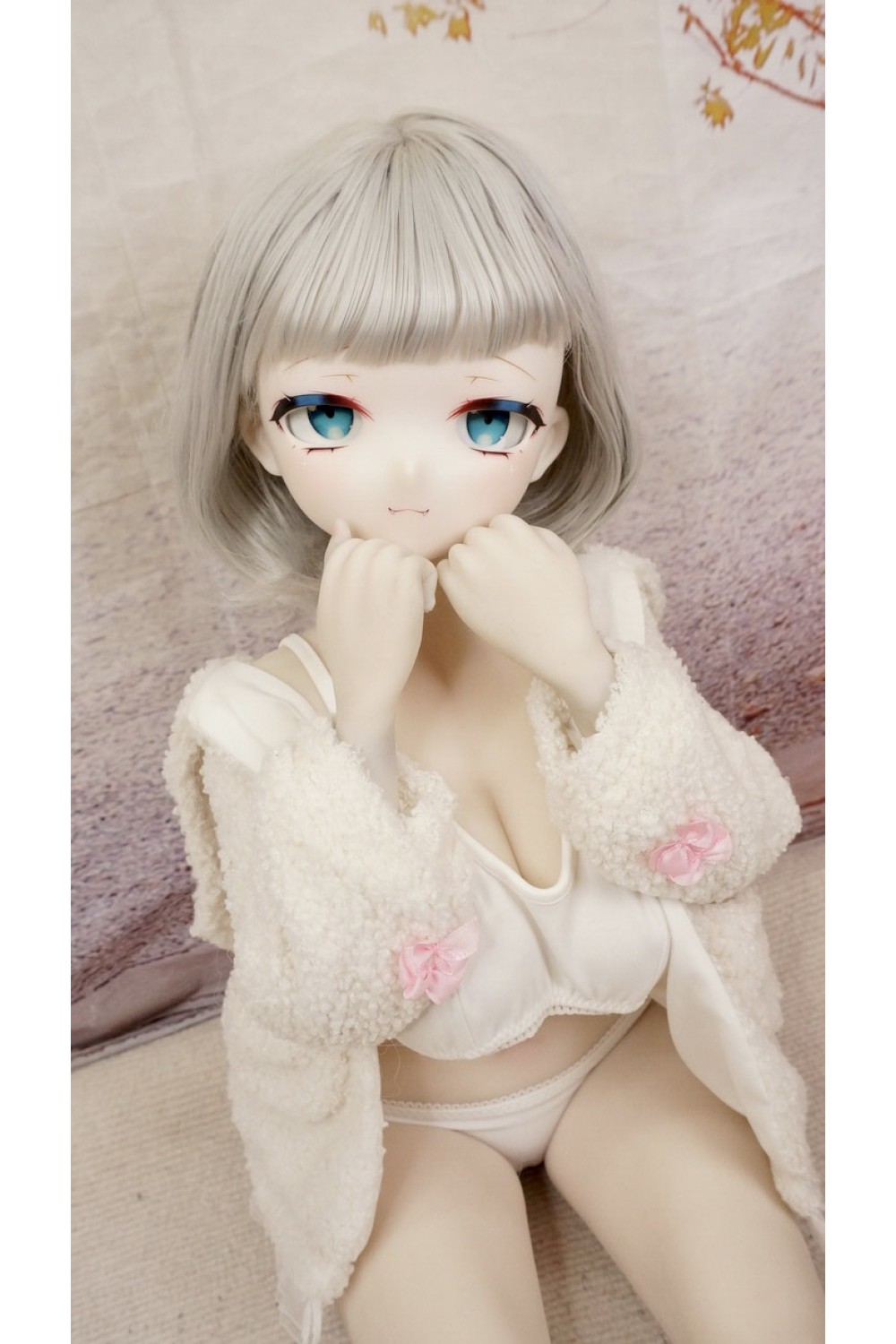 【中古】【初心者応援パック 中古超美品】MOZU DOLL #玲芽（suzume）ちゃんソフトビニール製ヘッド85cm 巨乳
