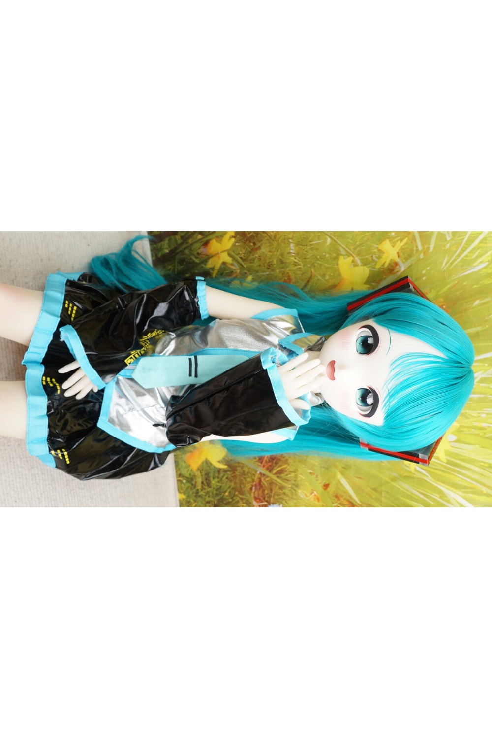 【中古】【初心者応援パック 新古超美品】MOZU DOLL #小音ちゃんソフトビニール製ヘッド 85cm バスト小