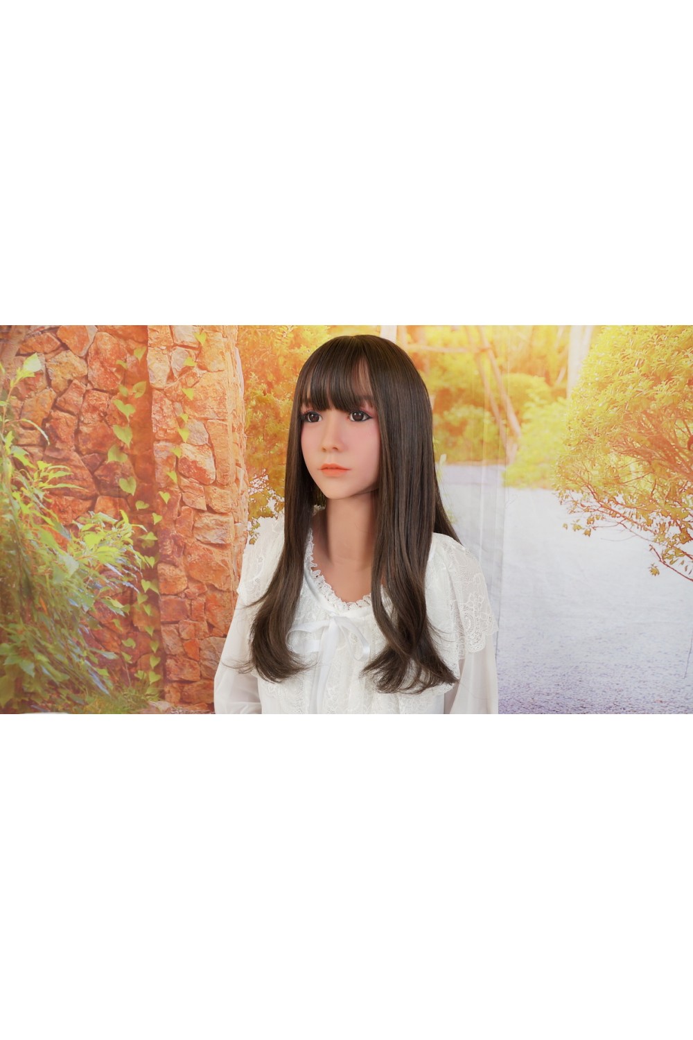 WM Dolls #85C 163cm Dカップ ゼリー胸OP 口内舌つきOP 自立加工OP 新骨格 肌色 ダークブラウン