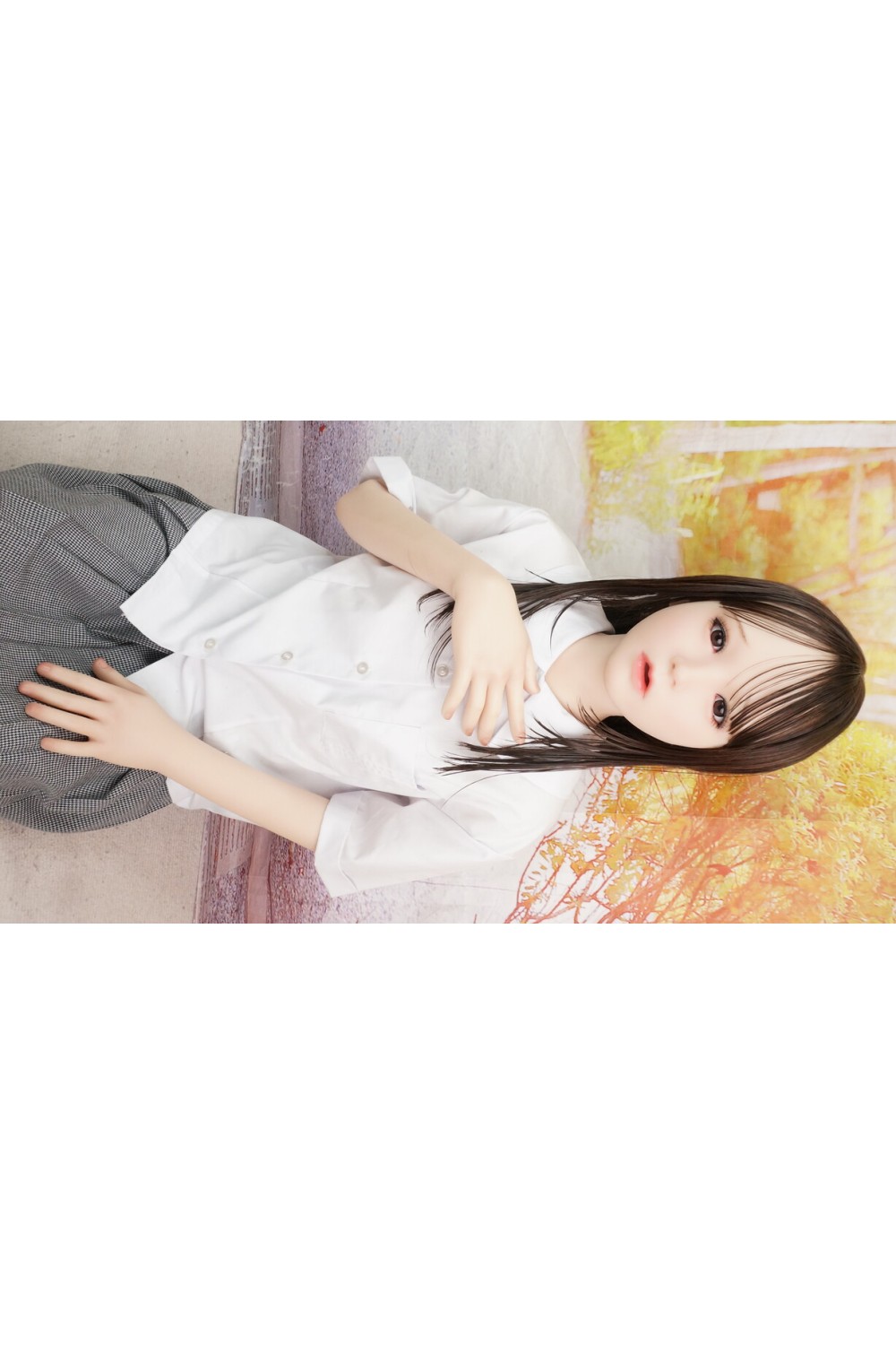 【中古】【O初心者応援パック 新品未使用即納品】4woods A.I. doll #ルミシリコンヘッド 柔らか仕様OP セクシーメイクsisters 【非売品 特別オーダー品】【オプション多数】