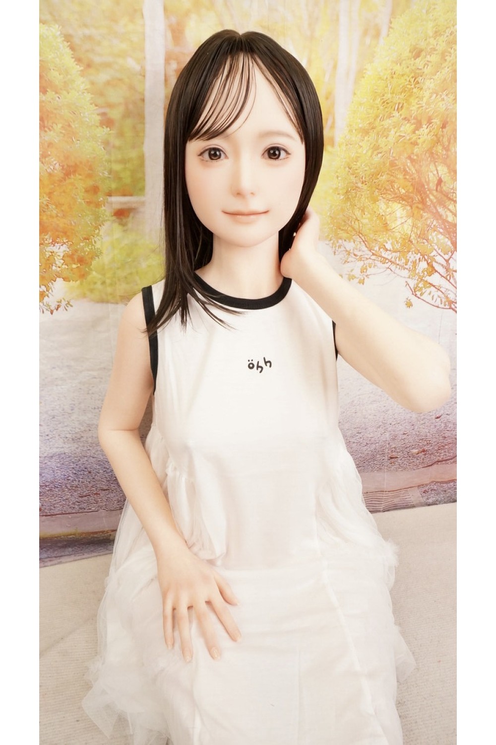 【中古】【O初心者応援パック 新古超美品ホール未使用品】蛍火日記 #千島（Qiandao）軟性シリコンヘッド（口開閉機能あり、オーラル可能、描く眉毛と付け睫毛)OP ヘッドメイク④ 口吸引機能OP 153cm Aカップ ボディ超リアルメイク 各所柔らか仕上げ【スーパーソフト版】 【MAXシリーズ】【オプション多数】