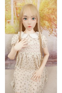 【中古】【初心者応援パック 新古超美品】Bezlya Doll #卡利亚 硬めシリコンヘッド 職人メイクOP+My Loli Waifu 148cm Bカップ ボディの超リアルメイク 【オプション多数】