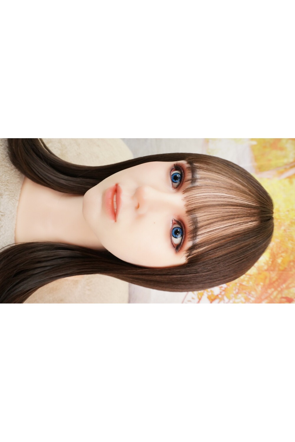 【中古】【O新古超美品】Irontech Doll #S29 Fenny S＋顔メイク 硬質シリコンヘッド単品(153〜166cm推奨)