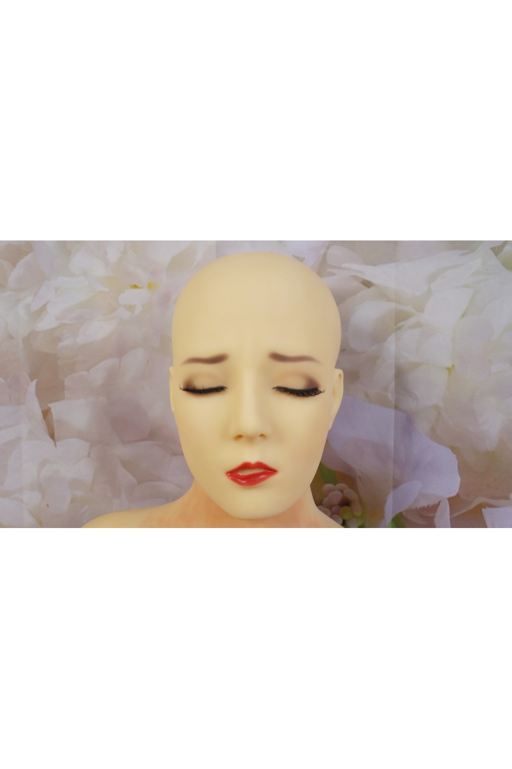 Qita Doll #30 瞑り目 85cm トルソー 中空胸 植毛仕様 肌色 ナチュラル