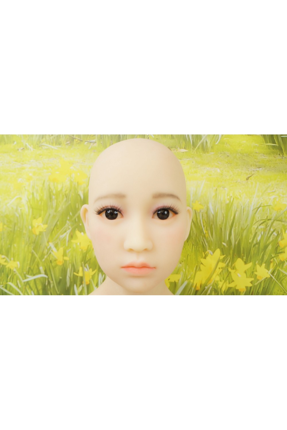 【中古】AXB Doll #41ヘッド 136cm バスト平 ボディ リアルメイクOP 自立加工OP 新骨格 肌色 ホワイト