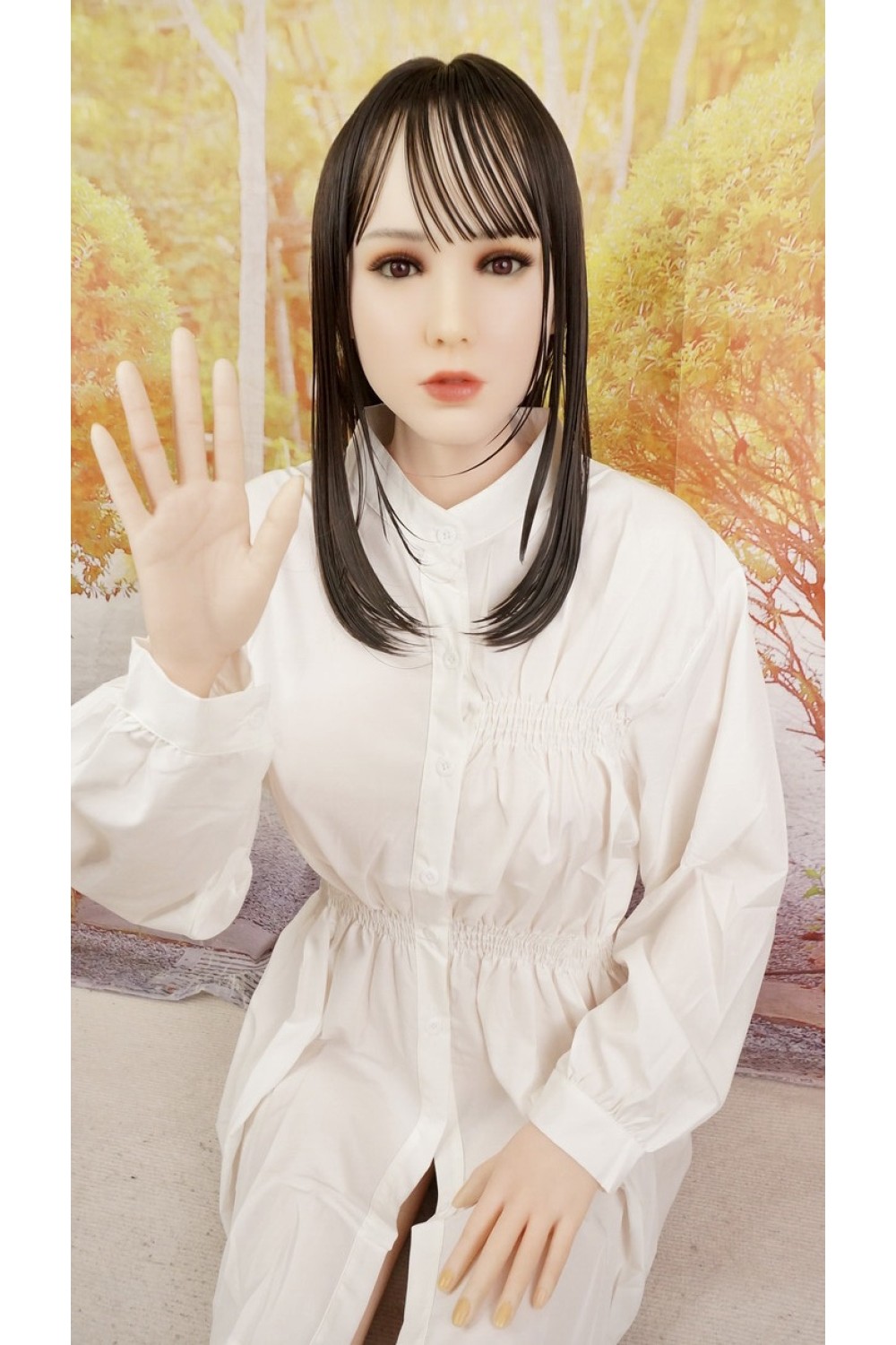 【中古】【O初心者応援パック 中古美品ホール未使用品】RZR Doll 人造人#萝拉ちゃん硬めシリコンヘッド162cm Dカップ No.11 リアルメイク付き