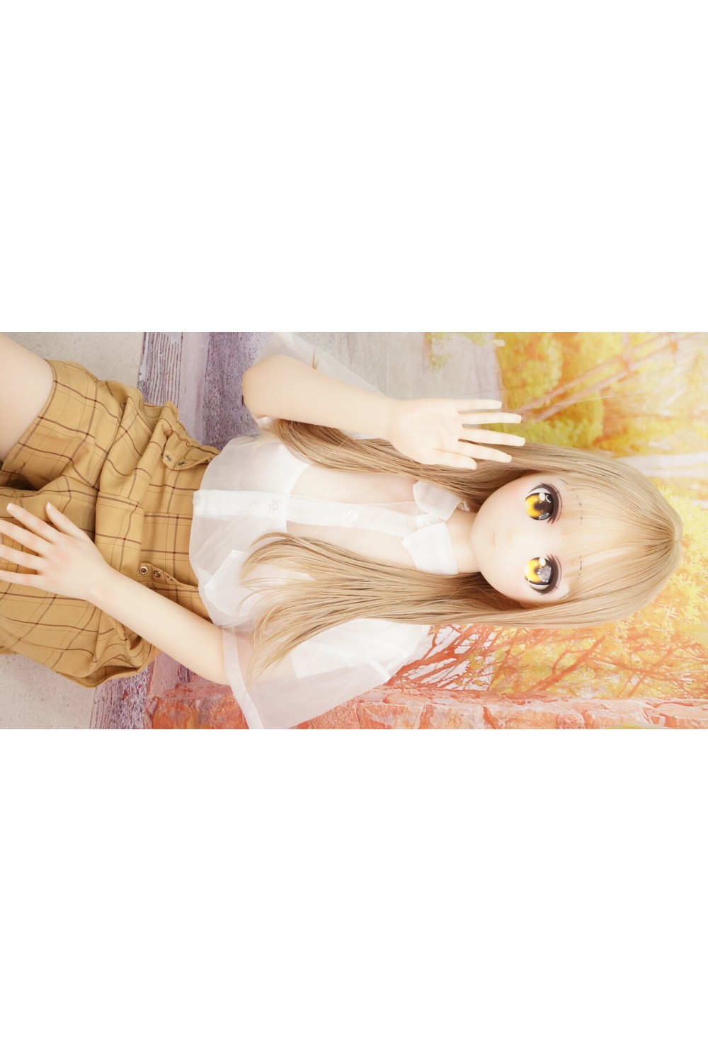 【中古】【O初心者応援パック 新古超美品ホール未使用品】Aotume Doll #24シリコンヘッド145cm Dカップ