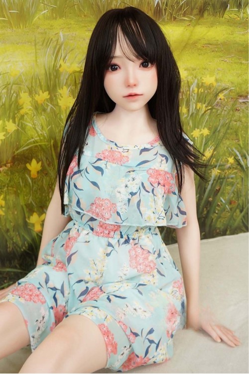 【初心者応援パック 新古超美品ホール未使用品】WAXDOLL 新型 145cm Aカップ＋SHEDOLL #洛小夕（Luoxiaoxi）軟性シリコンヘッド 口開閉機能リアル口腔OPヘッド 衣装付属 ヘッド職人メイクOP ボディリアルメイク 各所柔らか仕上げ 指関節OP 自立加工OP 眉毛と下睫毛の植毛 視点移動 陰毛植毛OP 新骨格 肌色 ナチュラル