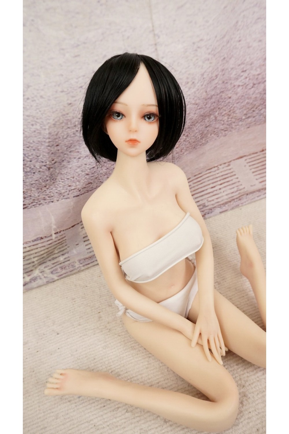【中古】【中古超美品】SY Doll #X5シリコンヘッド 60cm 【フルシリコン製】