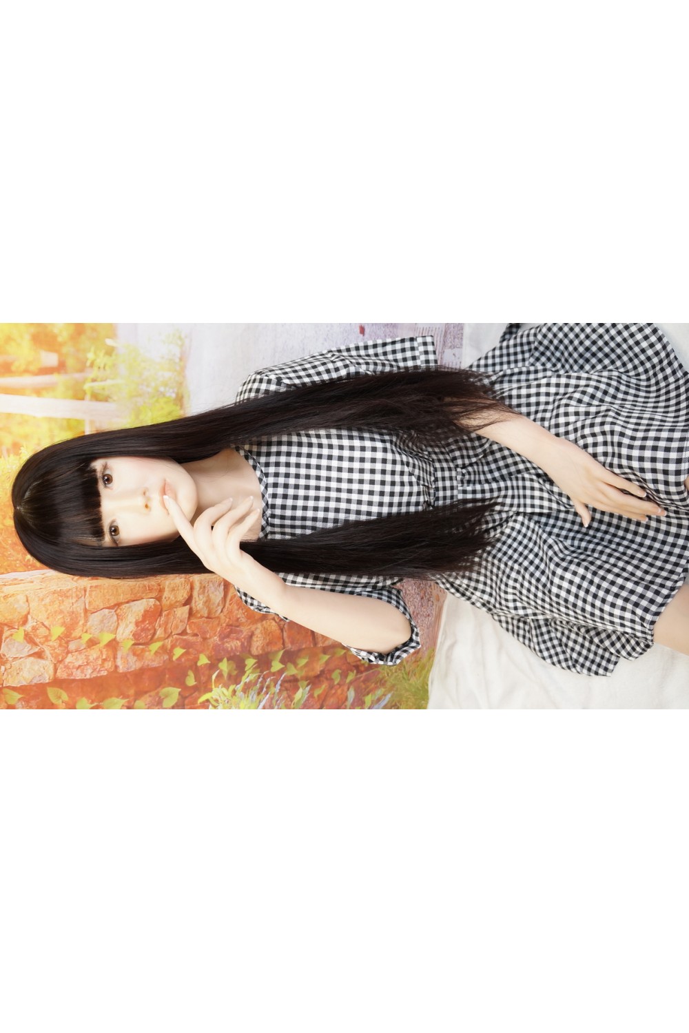 【初心者応援パック 中古】BB Doll #C26ヘッド 150cm Cカップ 衣装付属 ゼリー胸 陰毛植毛OP 眉毛,下睫毛植毛 髪の毛植毛OP 血管メイク 人肌模様加工 自立加工OP 視線移動 新骨格 肌色 ナチュラル