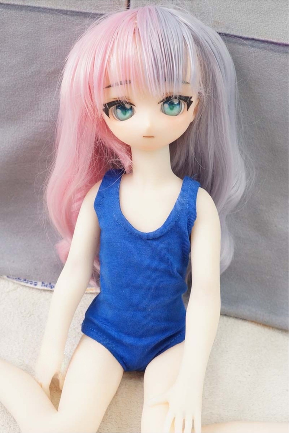 【初心者応援パック 中古超美品】Mini Doll #M13 ソフトビニール製ヘッド 40cm貧乳TPEボディ