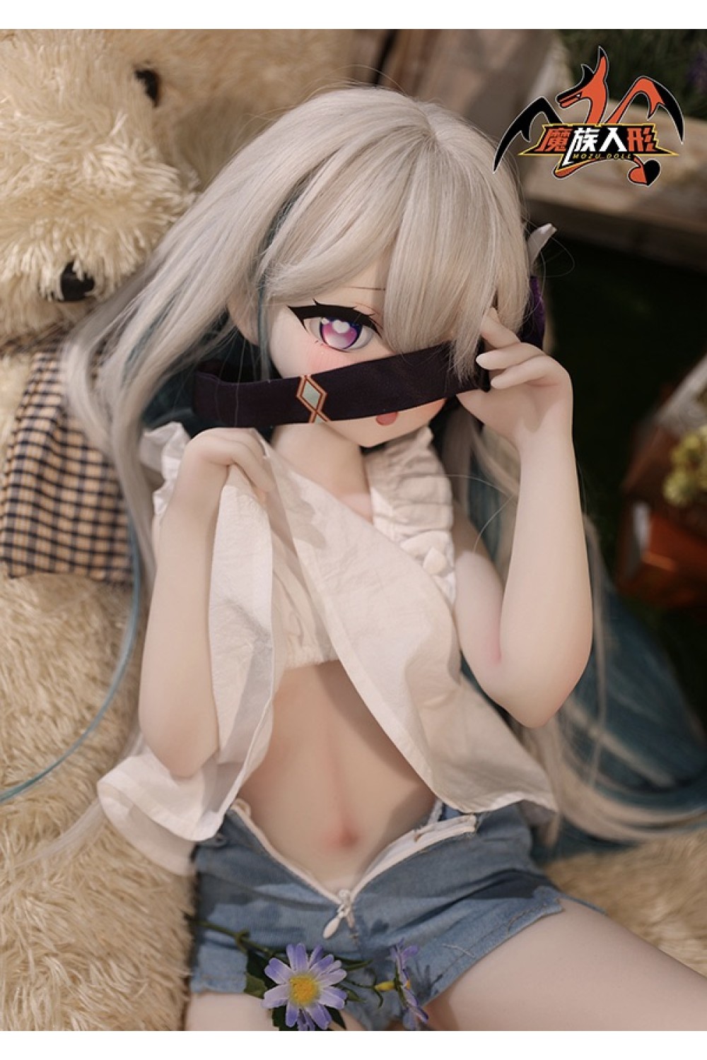 【新品】MOZU Doll 85cm Aカップ 萤儿（Firefly）ちゃん 6kg ソフトビニール製頭部 TPE製ボディ 肌色＆眼球色＆メイク＆ウィッグ＆衣装は宣材写真と同じ 小型で軽量化で収納しやい 使いやすい MOZU 0024