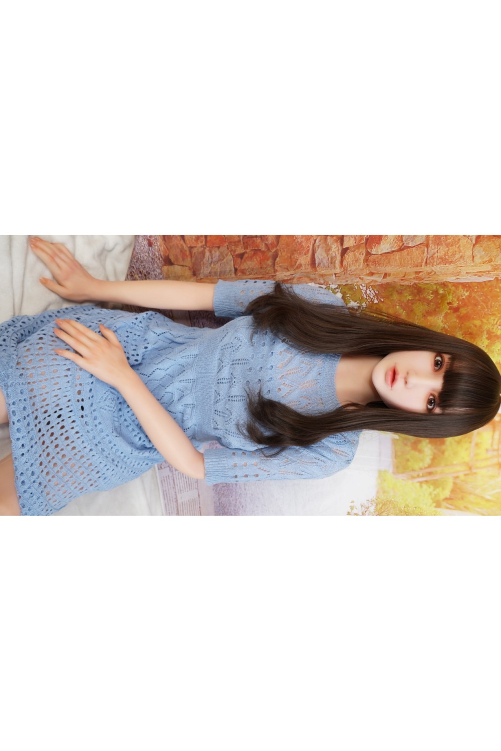 XYcolo Doll #Mina美娜＋ #Yinan依楠 シリコンヘッド2つ付属 163cm Cカップ オーガニックシリコン リアルメイク 植毛仕様OP 視点移動 指関節 新骨格 肌色 ナチュラル