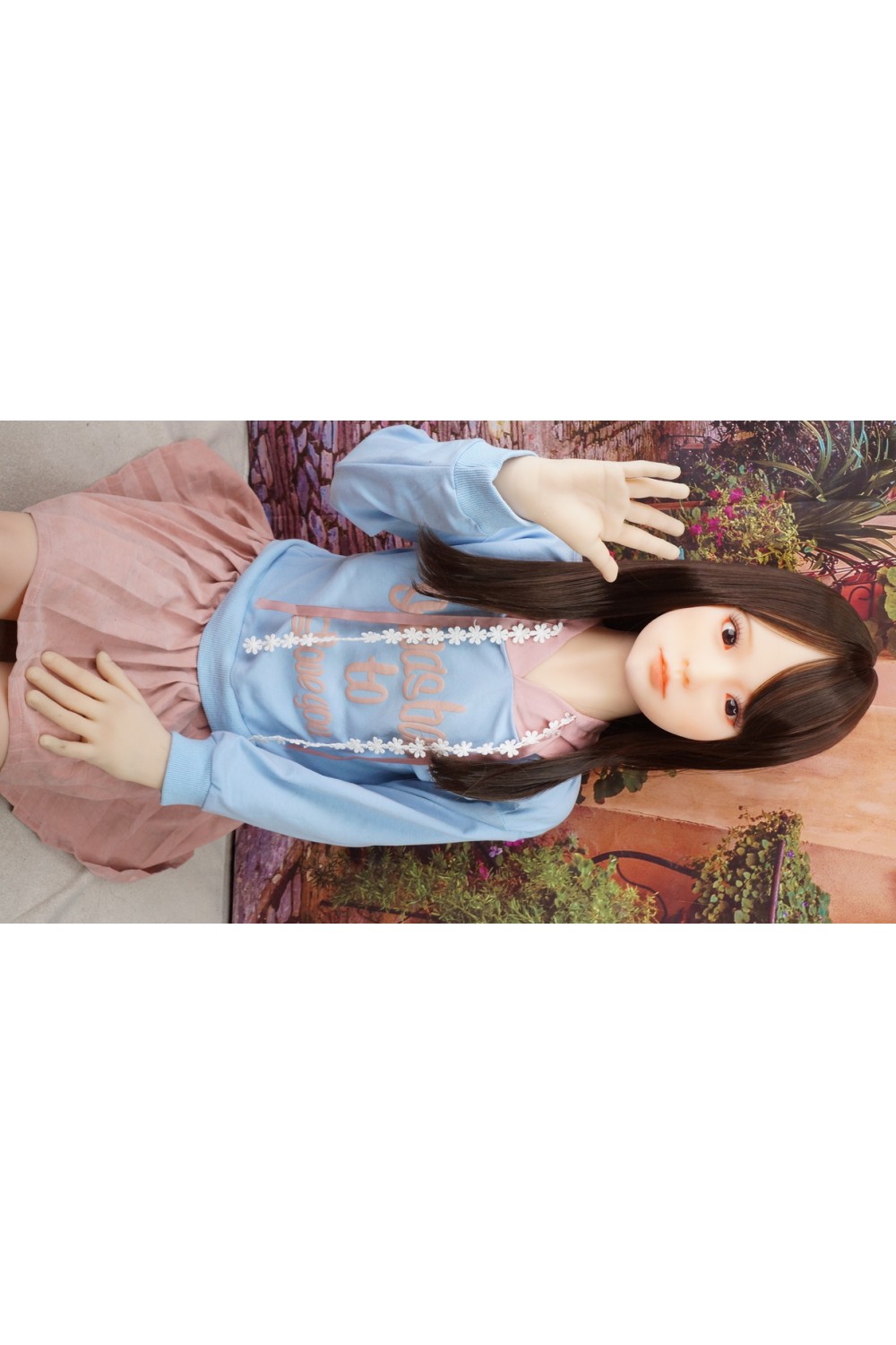 【中古】CATDOLL #Tamiヘッド 136㎝ 超リアルメイク あご関節あり 視点移動 指関節OP 自立加工 EVO骨格 肌色 ナチュラル