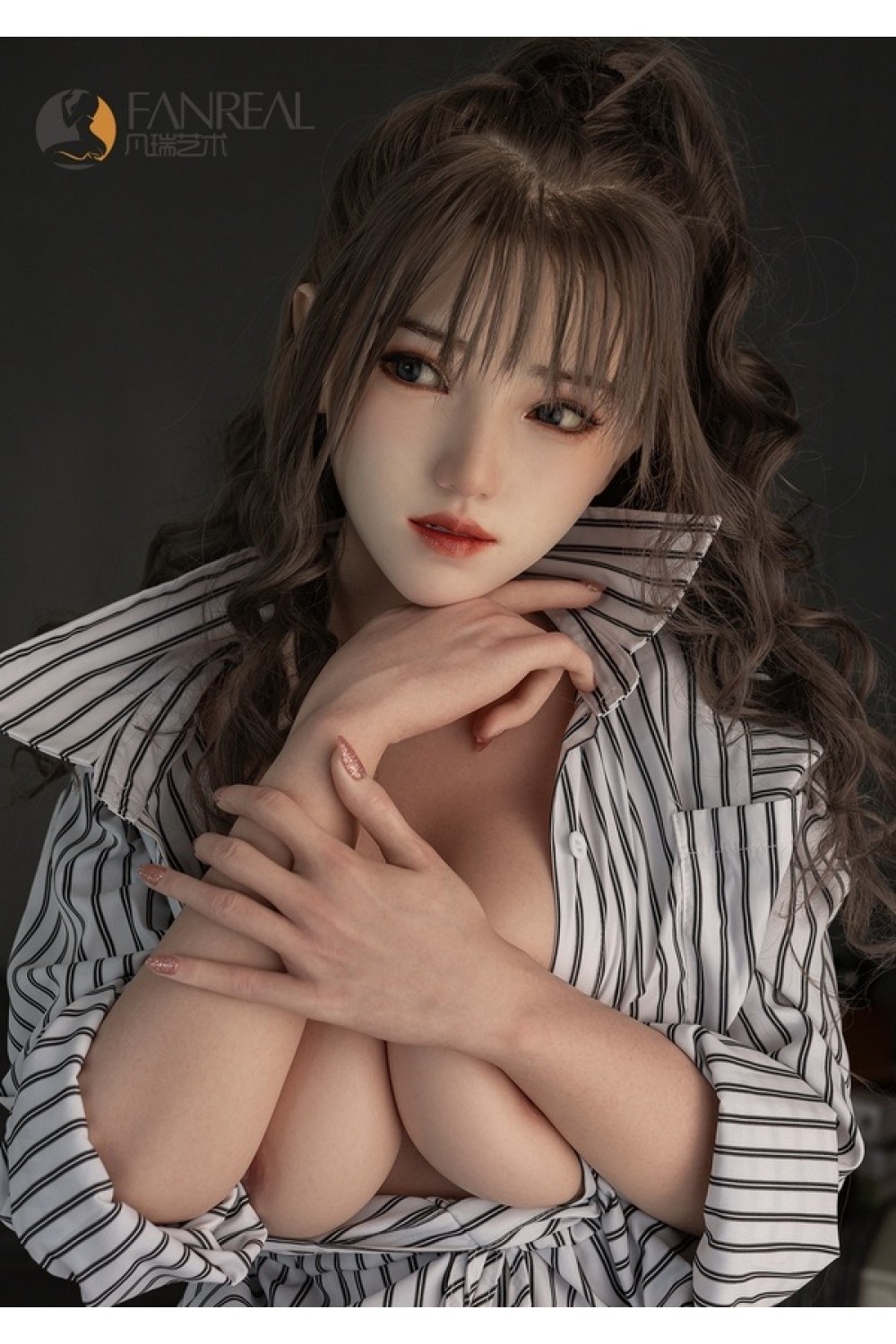 【新品】FANREAL 最新作 155cm Fカップ #Jiaヘッド リアルメイク付き フルシリコン製ラブドール 掲載画像は植毛仕様あり FAN 0018