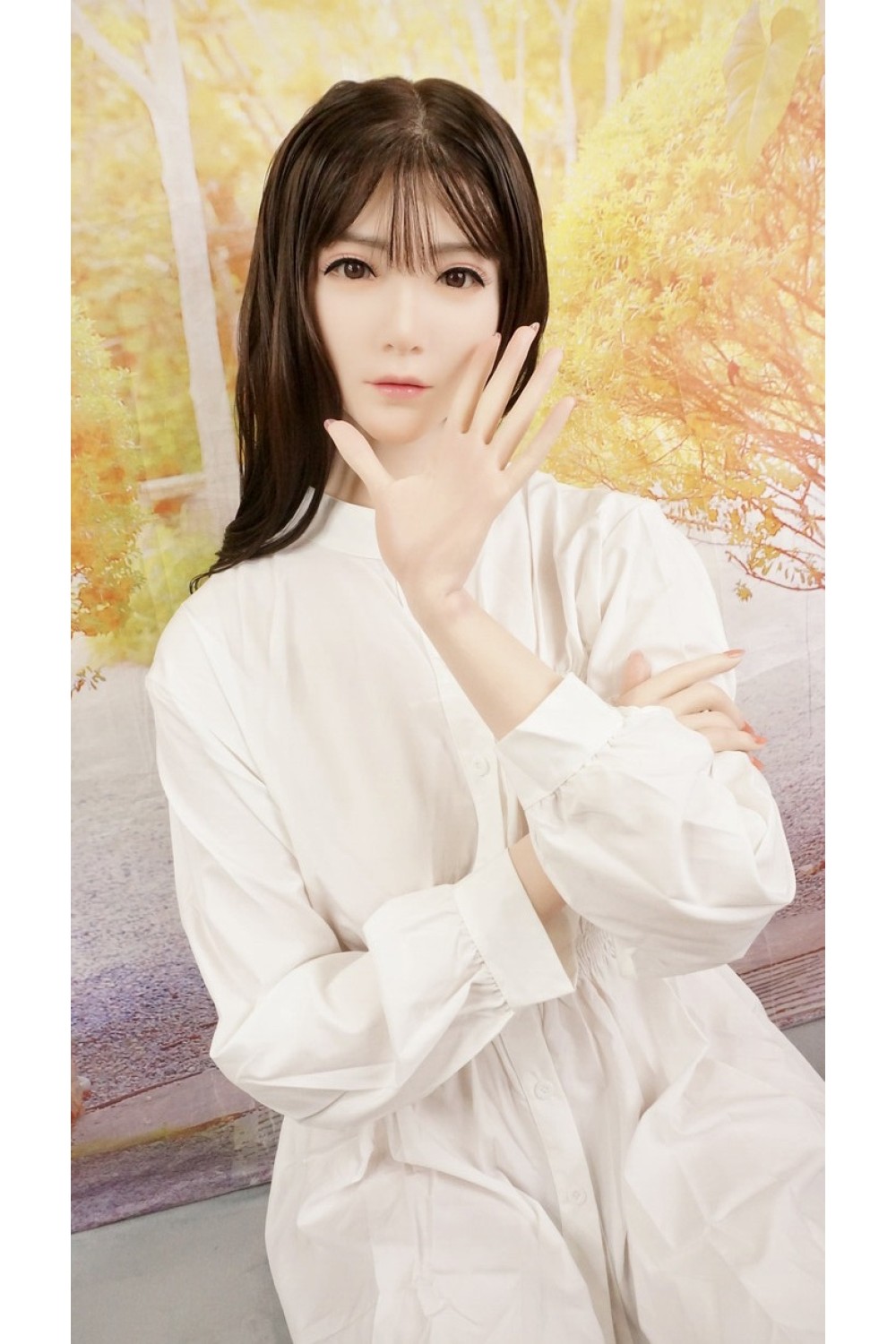 【中古】【O初心者応援パック 新古超美品ホール未使用品】FANREAL #雪（Xue）硬めシリコンヘッド 髪の毛の植毛OP 157cm Eカップ ハードハンドOP お尻の柔らか仕上げOP 自立加工 ハードフィート(足首から足裏まで硬め)OP 指関節あり 全身リアルメイク 軽量化ボディ【フルシリコン製】【オプション多数】