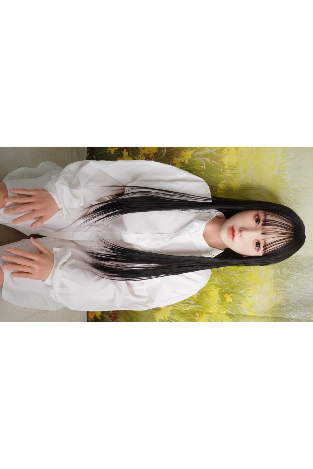 【O初心者応援パック 新古超美品ホール未使用品】FUDOLL #小北(xiaoobei)軟性シリコンヘッド RBリアルメイク 161cm Eカップ【フルシリコン製】