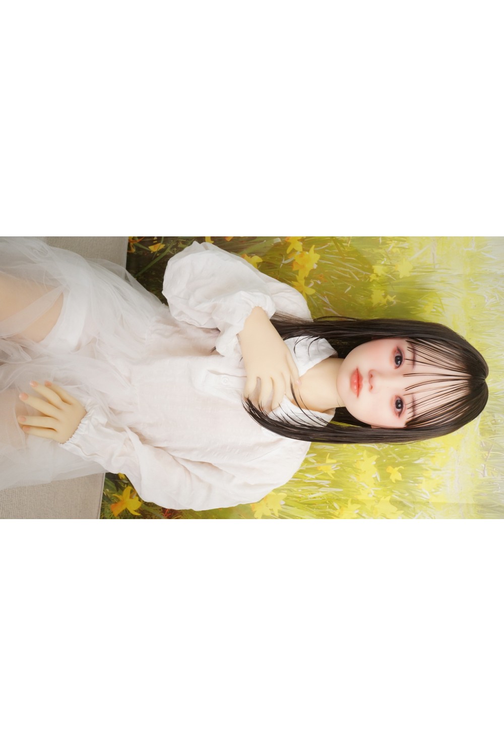【O初心者応援パック 新古超美品ホール未使用品】 catdoll #yuan ソフトシリコンヘッドRBリアルメイクOP+ My Loli Waifu 126cm AAカップ