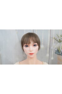 【中古】WAXDOLL #GE57Z-4 硬性シリコンヘッド＋ILDoll 160cm Eカップボディ 超リアルメイク ゼリー胸 視点移動 新骨格 肌色 ナチュラル