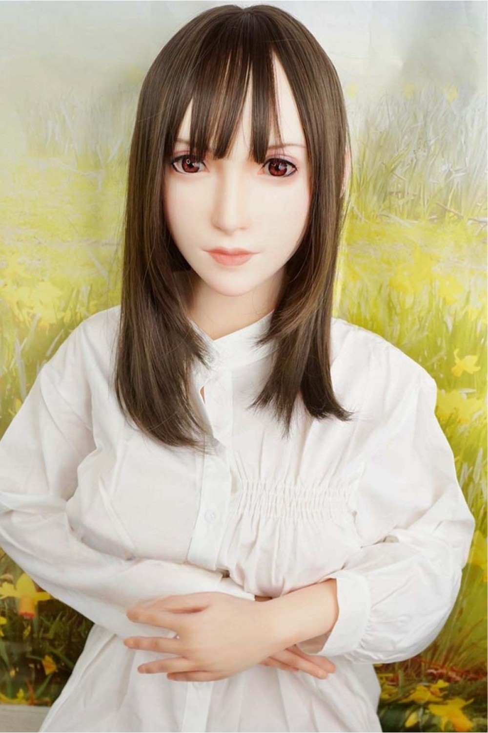 【中古】【初心者応援パック新古超美品ホール未使用品】Game Lady #No.03 硬質シリコンヘッド 167cm Dカップ 【フルシリコン製】