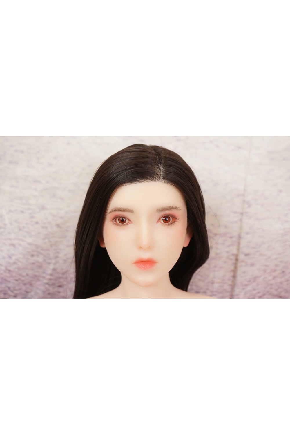 【中古】【O初心者応援パック 新古超美品ホール未使用品】Only Love #ナナミ（Nanami）シリコンヘッド 髪の毛の植毛OP 70cm リアルメイク付き 【フルシリコン製】