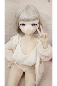 【中古】【初心者応援パック 中古超美品】MOZU DOLL #玲芽（suzume）ちゃんソフトビニール製ヘッド85cm 巨乳