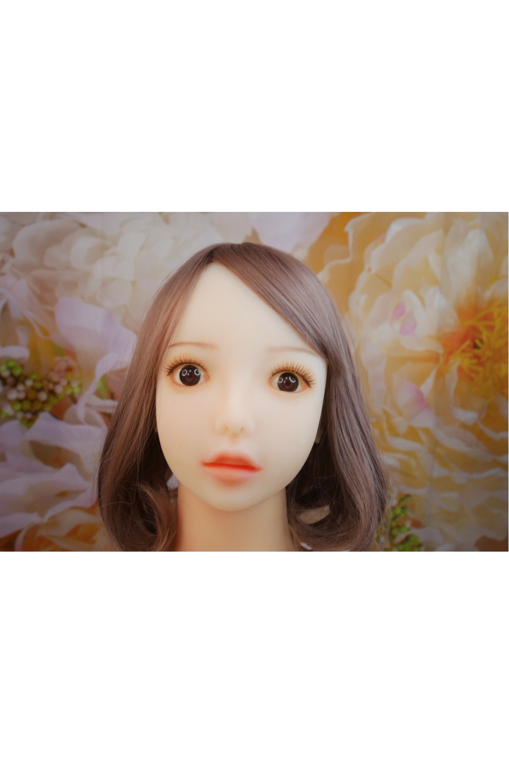 【当店オリジナルメイク 美品】MOMODOLL#亜記 ヘッド単品 M16ジョイントボルト 肌色 ホワイト