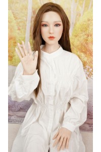 【中古】【初心者応援パック 中古超美品】Starpery #Saner硬めシリコンヘッド 髪の毛の植毛OP 171cm Dカップ 全身リアルメイク 【フルシリコン製】