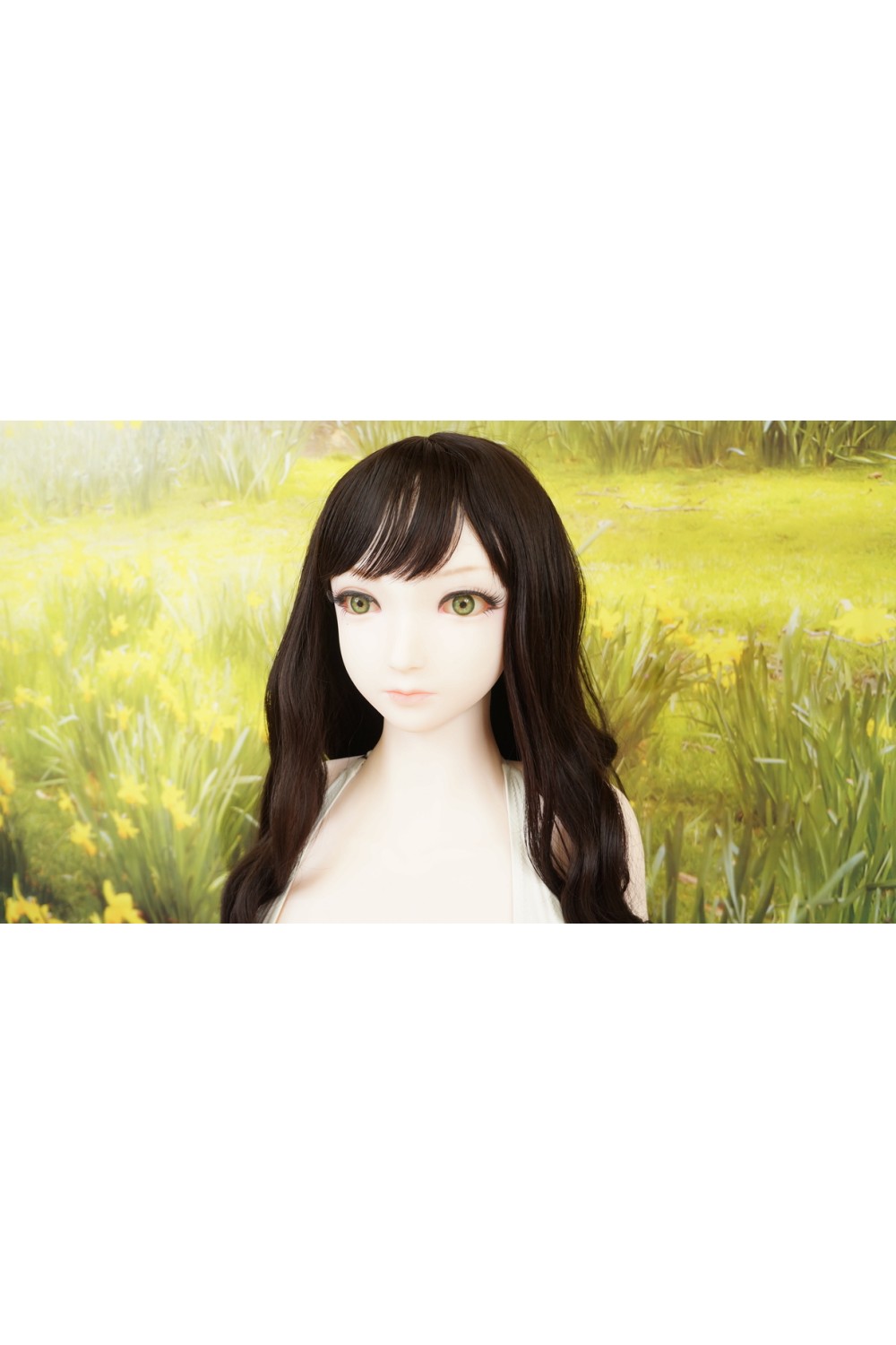 【超美品】TPEドール #ヘッド番号不明 150cm Iカップ ゼリー胸 指関節 自立加工 新骨格 肌色 ホワイト
