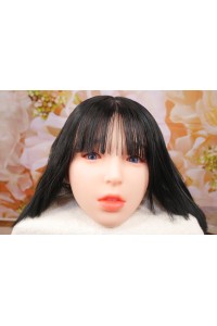 【新古未使用品】アート技研（Art-doll） #M1澪 M16ジョイント汎用版 シリコンヘッド単品 髪の毛植毛OP 眉毛と睫毛の植毛OP 肌色 ナチュラル