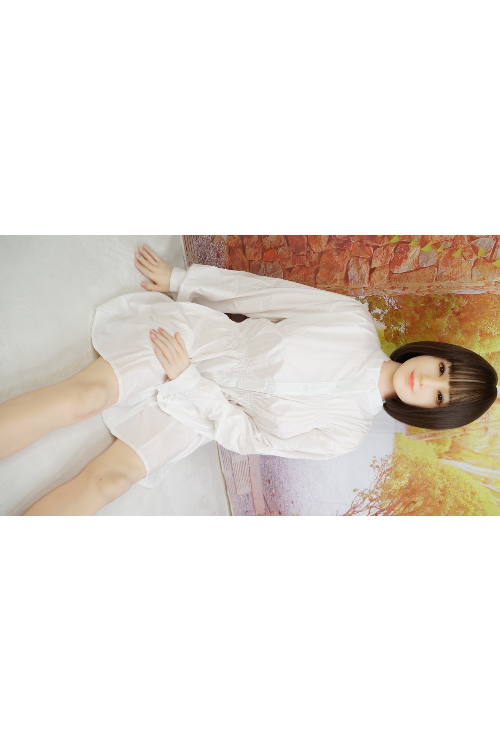 【初心者応援パック 中古】Real Girl (A工場製) 157cm Fカップ ＋TPEドール#ヘッド番号不明 衣装付属 ボディ リアルメイクOP ゼリー胸 自立加工OP 視点移動 陰毛植毛OP EVO新骨格 肌色 ナチュラル