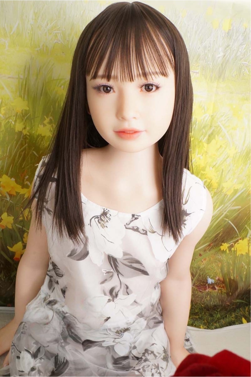 【O初心者応援パック 中古超美品ホール未使用品】J-cute #AGD01 澪（ミオ）軟性シリコンヘッド 149cm バスト平 フルシリコン製