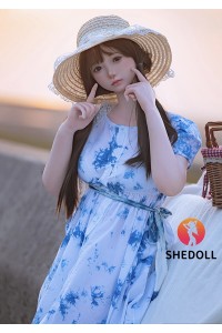 【O初心者応援パック 国内検品済 新品未使用即納品】SHEDOLL #北栀(Beizhi) 2.0軟質シリコンヘッド顎機能付き(オーラル機能あり) 150cm Bカップ【フルシリコン製】