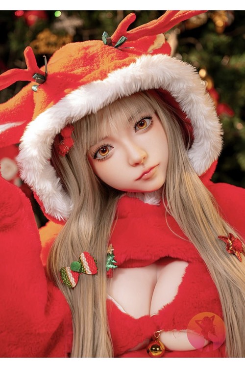 【新品】SHEDOLL 145cm Gカップ 洛伊2.0 （luoyi）ヘッド クリスマス サンタ衣装 ラブドール シリコンヘッド TPEボディー材質 カストマイズ可 SHE 0081
